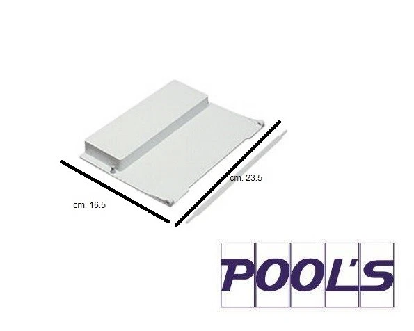 Poolzilla Cestello Per Skimmer Piscina Con Manico - ABS Resistente, Diametro 15.9 Cm, Per Piscine Fuori Terra E Interrate - 3