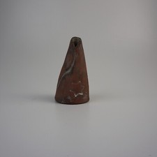 Studiokeramik Vase Handgefertigt Braun