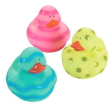 Easter Egg Painted Rubber Duck Set of 3 Free Shipping with 6 Purchases 