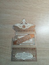 Cigarette paper packaging 19th century Shimansky in Kharkov.