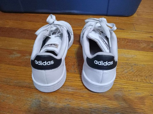 Adidas Womens Grand Court F36483 White Casual Shoes Sneakers Size 6(HPHP6) - Picture 4 of 12