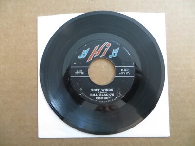 Bill Black's Combo   Soft Winds - 1964 - Hi Records 45-2072 7'' Single G+/Generic