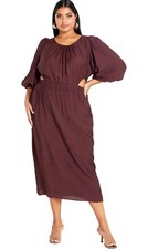 City Chic Women's Apparel Women's Plus Size Dress-14 Plus