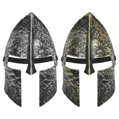 Plastic Spartan Knight Helmet Sparta Mask Ring Ancient Greek Warrior,Mask Props