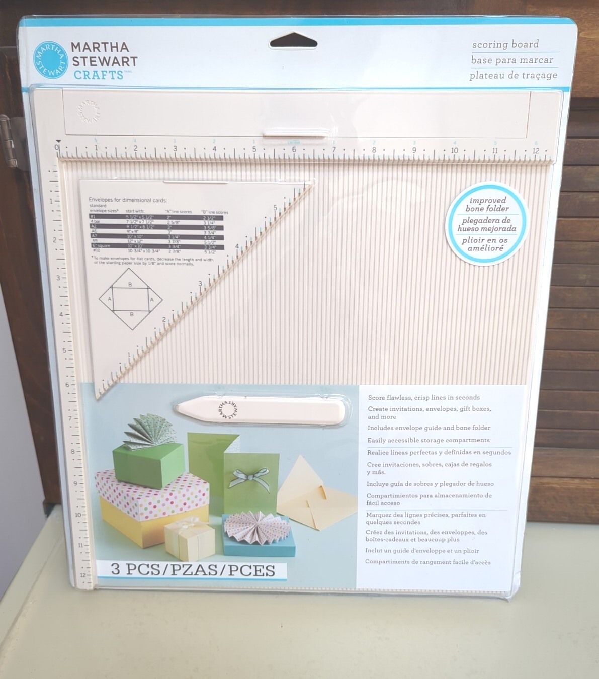 Serene Martha Stewart Crafts Scoring Board And Envelope Tool Scene Nature Serene Martha Stewart Crafts Scoring Board And Envelope Tool Scene Nature