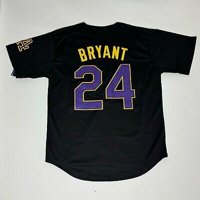 Kobe Bryant LA Dodgers Black Purple/Gold jersey | eBay Kobe Bryant LA Dodgers Black Purple/Gold jersey | eBay