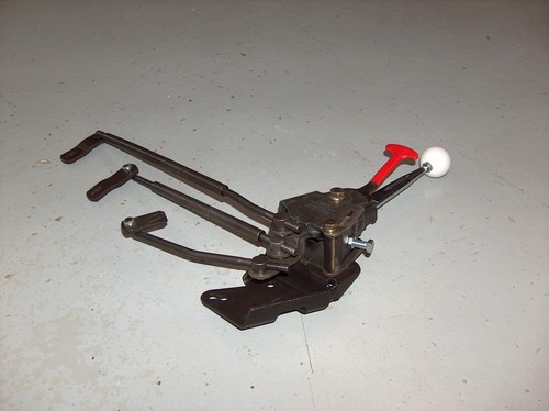 Hurst Super Shifter 3 Lock Out Muncie 4 Speed Transmission Shifter w/Linkage - Picture 4 of 23