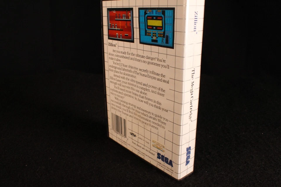 Sega Master System Zillion | In Box No Manual vintage retro video game rare - Image 4 of 4
