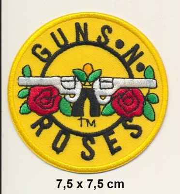 GUNS N ROSES Aufnäher Patches Musik Rock Hardrock Slash Axl Rose Los Angeles