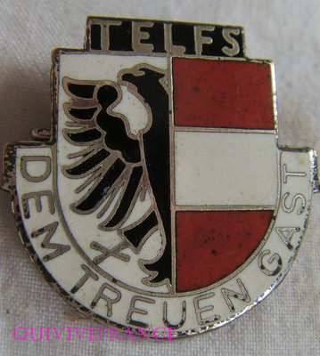 SK1408 - INSIGNE BADGE SKI TELFS dem treuen gast - AUTRICHE