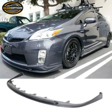 Fits 10-11 Toyota Prius OE Style Front Bumper Lip Spoiler Splitter PU