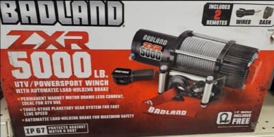 BADLAND ZXR 5000 Lb. 12v Winch UTV/Powersport Truck Heavy Duty | eBay