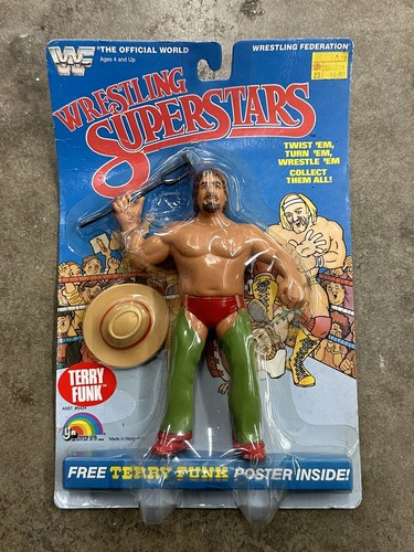 1985 WWF LJN TERRY FUNK ACTION FIGURE...