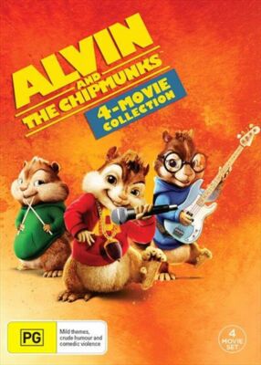 Alvin & the Chipmunks | 4 Pack (Box Set, DVD, 2018) for sale
