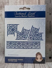 Tattered Lace Metal Cutting Dies Owls Borders Winter Carriage Fox Wreath