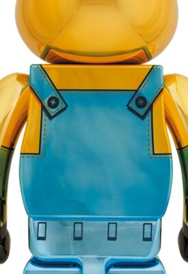 新品未開封 BE@RBRICK STUART Chrome Ver. 1000% MEDICOM TOY BEARBRICK STUART Chrome Ver. MINION 1000% BE