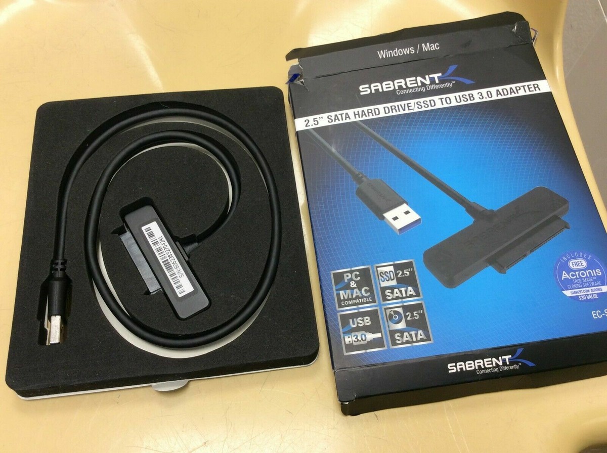 SABRENT SATA to USB, SATA Cable Hard Drive Reader, USB to SATA