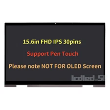 15.6'' For HP Envy X360 115-EU0097NR IPS FHD LCD Display Touch Screen Assembly