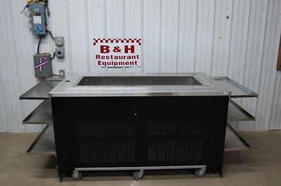 IRP 63'' Grab & Go Refrigerated Cold Well Display Case Merchandiser 2022 Model
