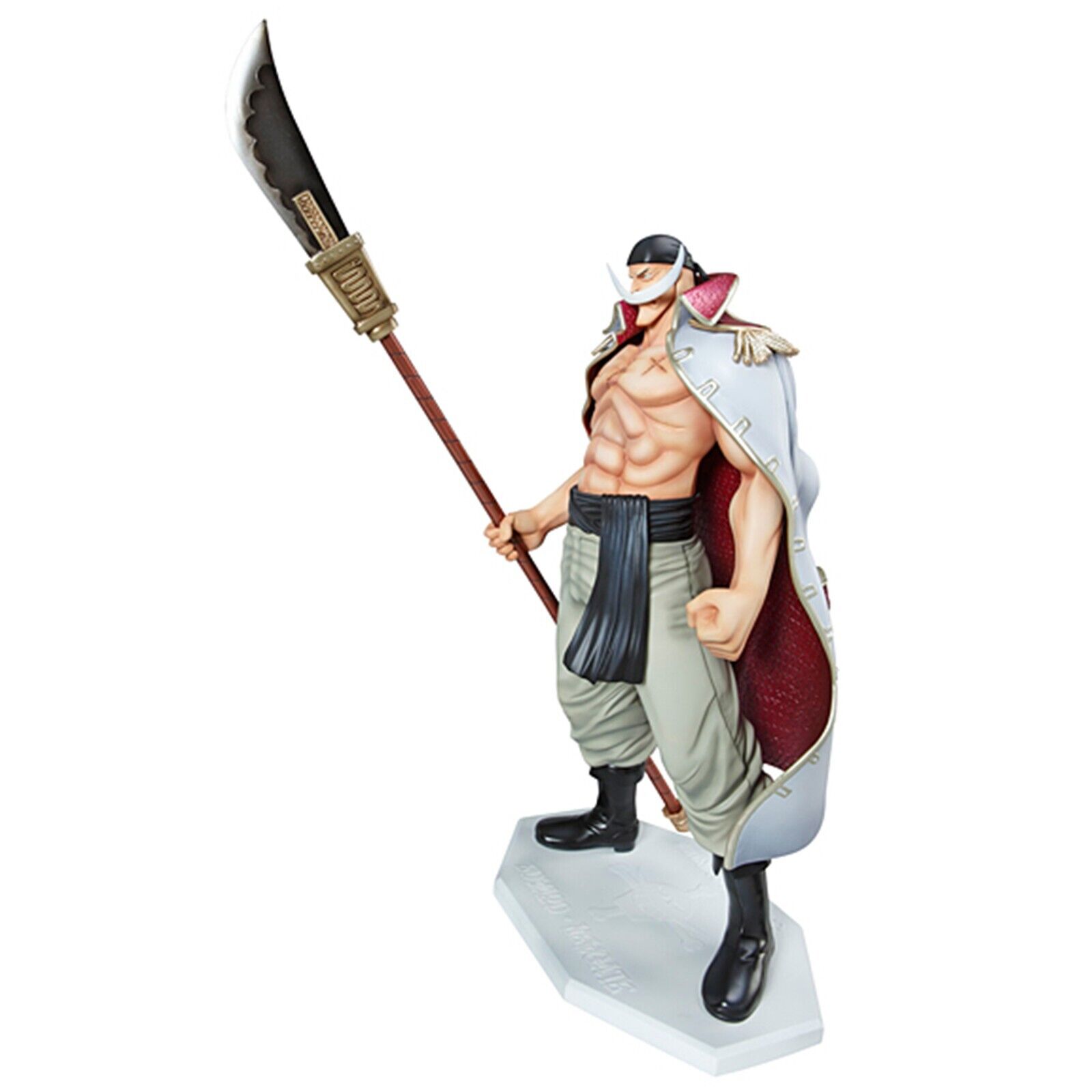  Whitebeard Edward Newgate Big,Japanese Anime  Cosplay,59inches,for Collection,Display, Plastic, Black : Sports & Outdoors