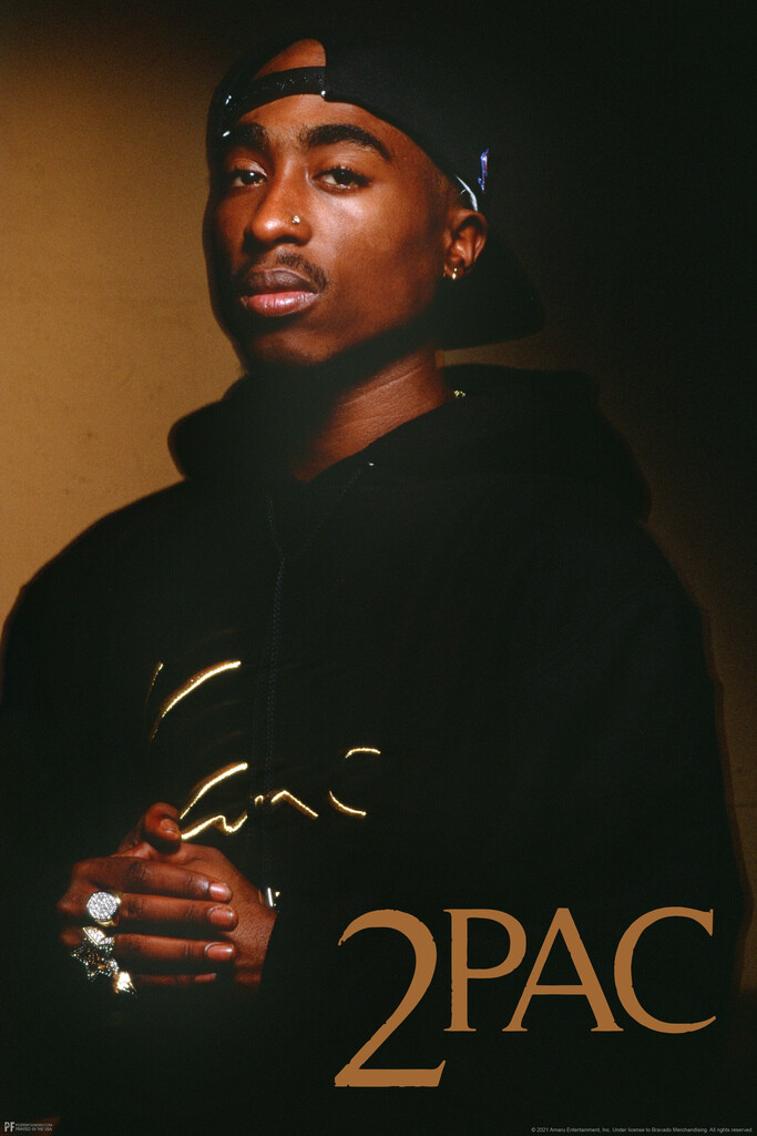 2Pac Tupac Hoodie Photo 90s Hip Hop Rapper Mid 90s Rap Music