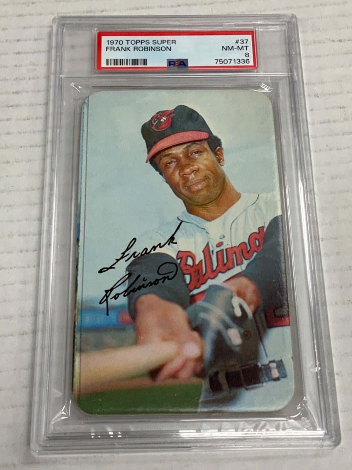 1970 Topps Super #37 Frank Robinson PSA 8 | eBay