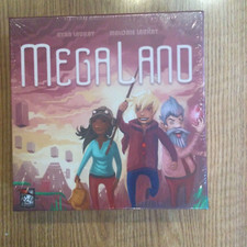 Megaland Board Game 2-5 Players Strategy (Red Raven Games, 2018)
