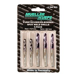 Mueller-Kueps 244805 Spot Welding Drill Bits, 5-Pack