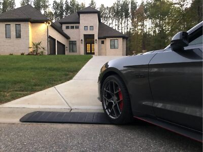 #ad 3 Pcs Expandable Driveway Curb Ramps Rubber Threshold for Car Truck SUV $199.00