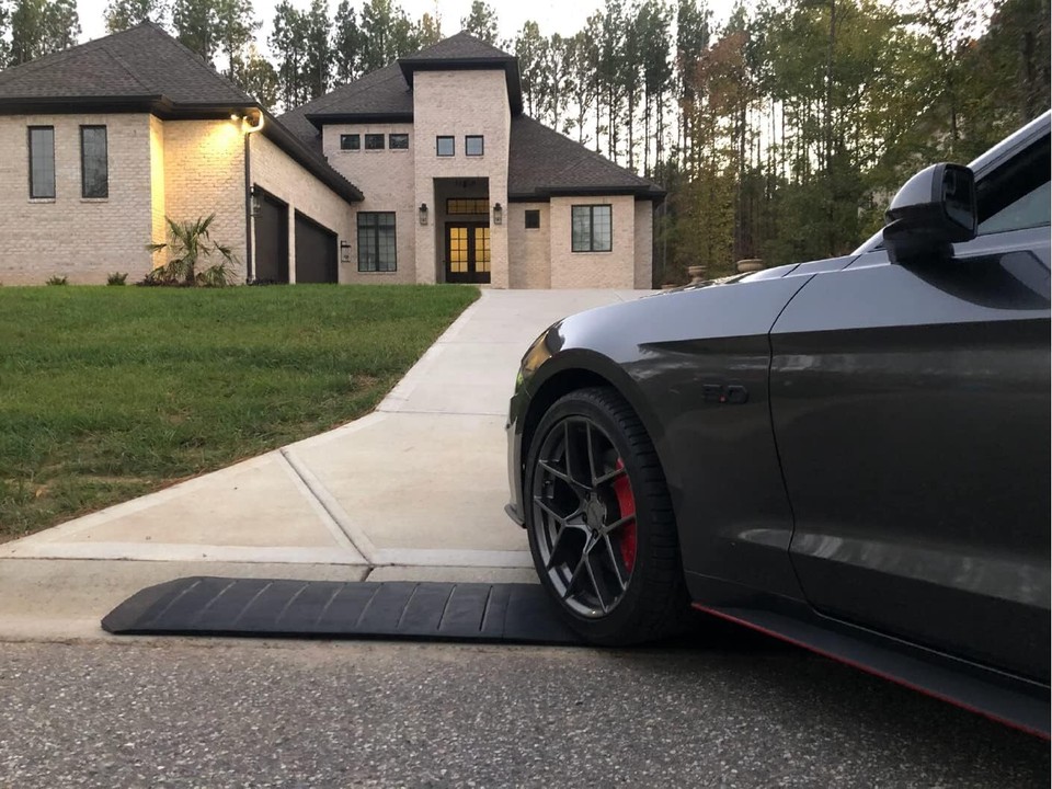Expandable Driveway Curb Ramps Rubber Threshold for Car Truck SUV | eBay