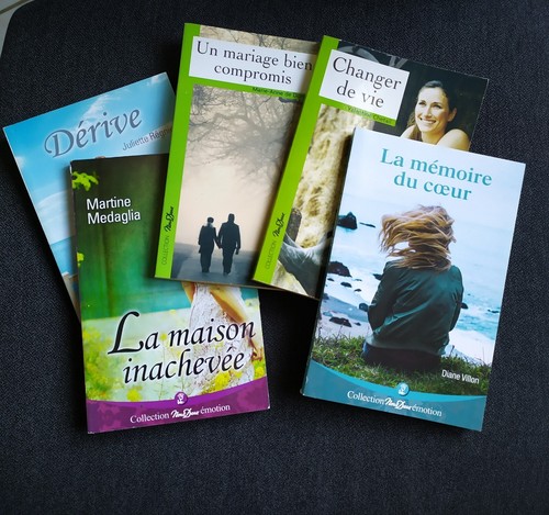 Lot De 9 Romans - Collection PLEIN VENT - Livres Tous Différents - Bon état