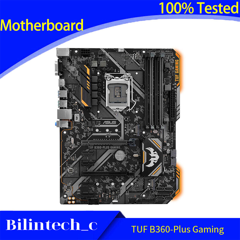 FOR ASUS TUF B360-Plus Gaming Motherboard DDR4 64GB 1151PIN FOR ASUS TUF B360-Plus Gaming Motherboard DDR4 64GB 1151PIN