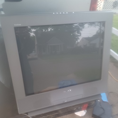 Sony Trinitron WEGA 27 inch Flat Tube CRT TV retro gaming KV27FS12 eBay