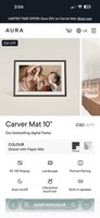 Aura Digital Photo Frame