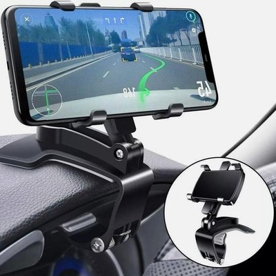 Universal 360° Car Phone Mount Holder For Cell Phone Samsung Galaxy & iPhone