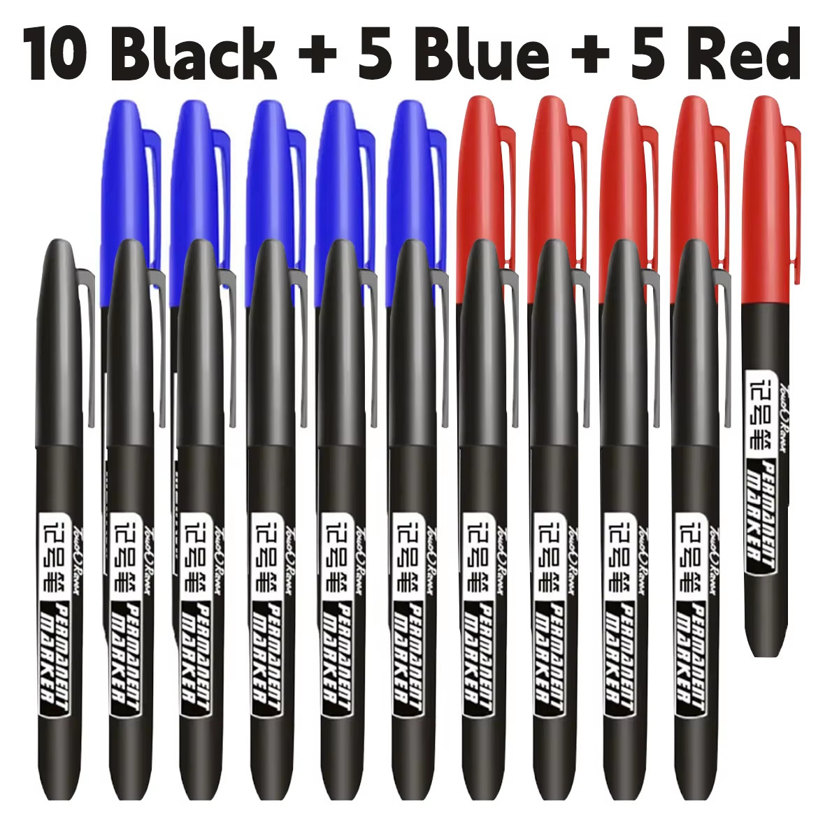 Black Blue Red Waterproof Ink S