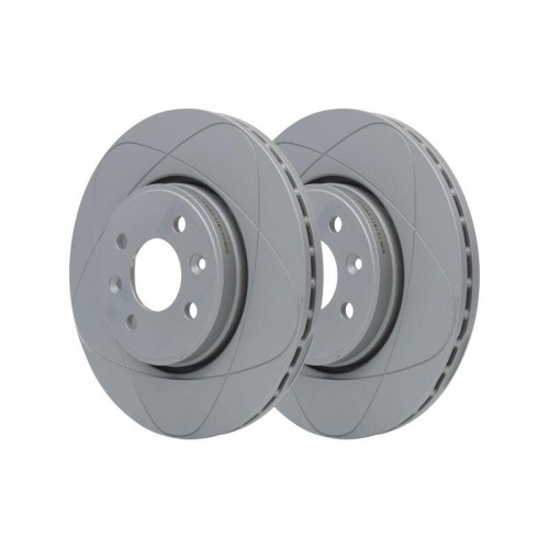 2X Bremsscheibe ATE 24.0324-0158.1 Passend FüR Renault-image