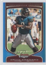 2009 Bowman Chrome Blue Refractor 128/150 David Garrard #25 3c7