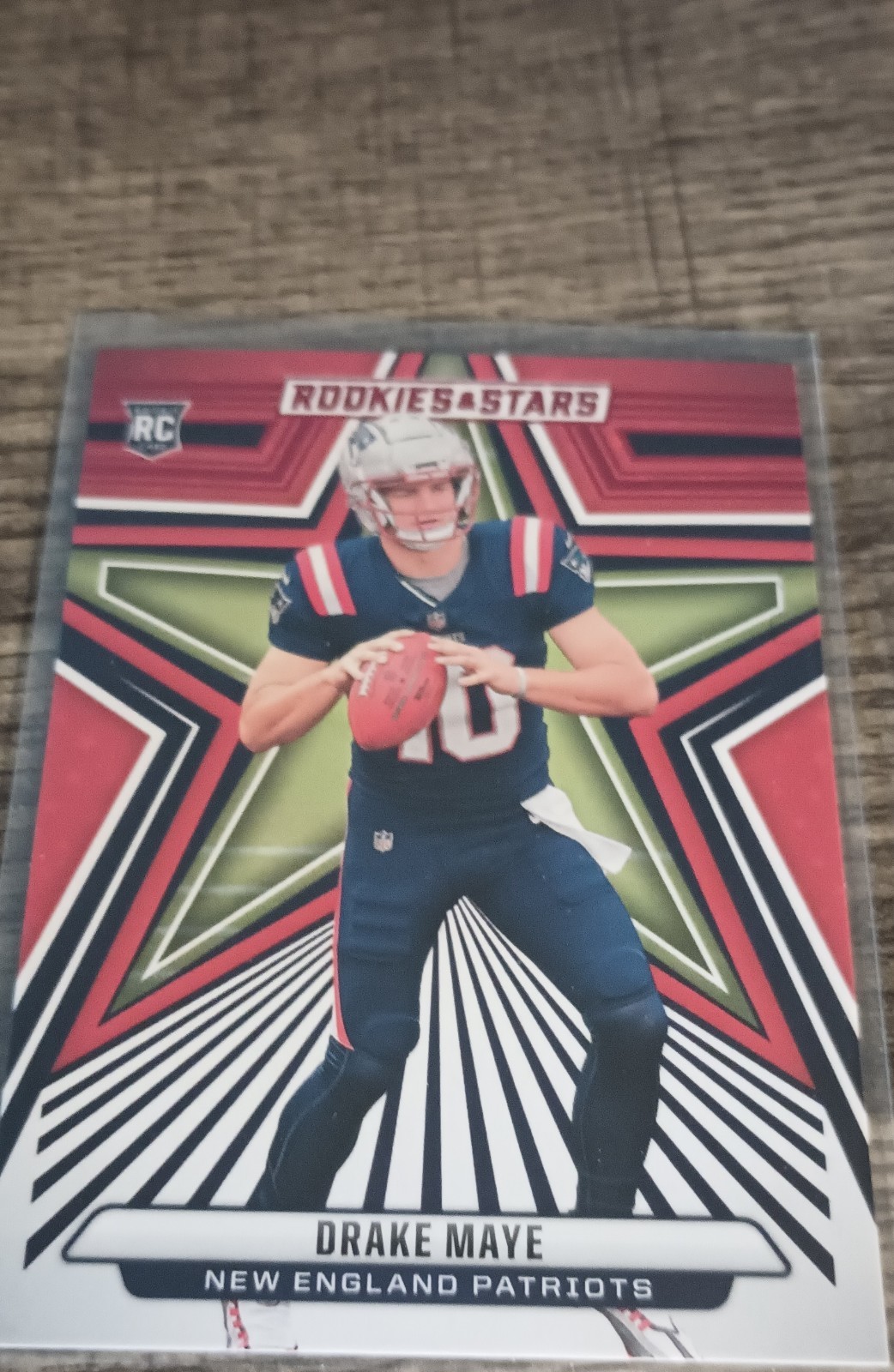 2024 Panini Rookies & Stars - Rookies Drake Maye #129 Red (RC)