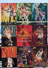 1995-96 Skybox NBA Basketball Series 2 Promo Card FACTORY UNCUT SHEET