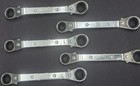Lot of 5 Matco 3/8" x 7/16" Offset Rev. Ratcheting Box Wrench, 12 Pt - USA — photo 7
