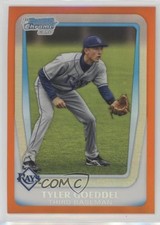 2011 Bowman Draft Chrome Prospects Orange Refractor 25/25 Tyler Goeddel 1x0