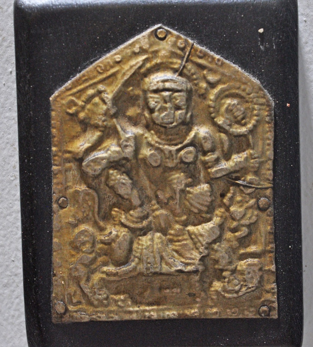 Antique Brass Pendant Jewelery Wall Décor Original Old Fine Hand Crafted View 4