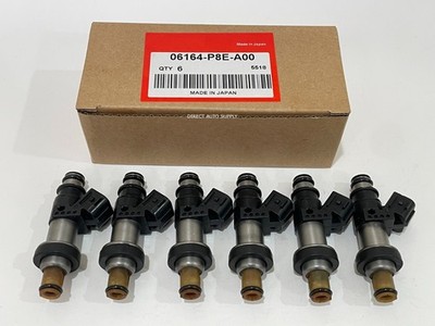 6 FUEL INJECTORS 06164-P8E-A00 FOR TL CL 3.2L MDX ODYSSEY PILOT 3.5L V6