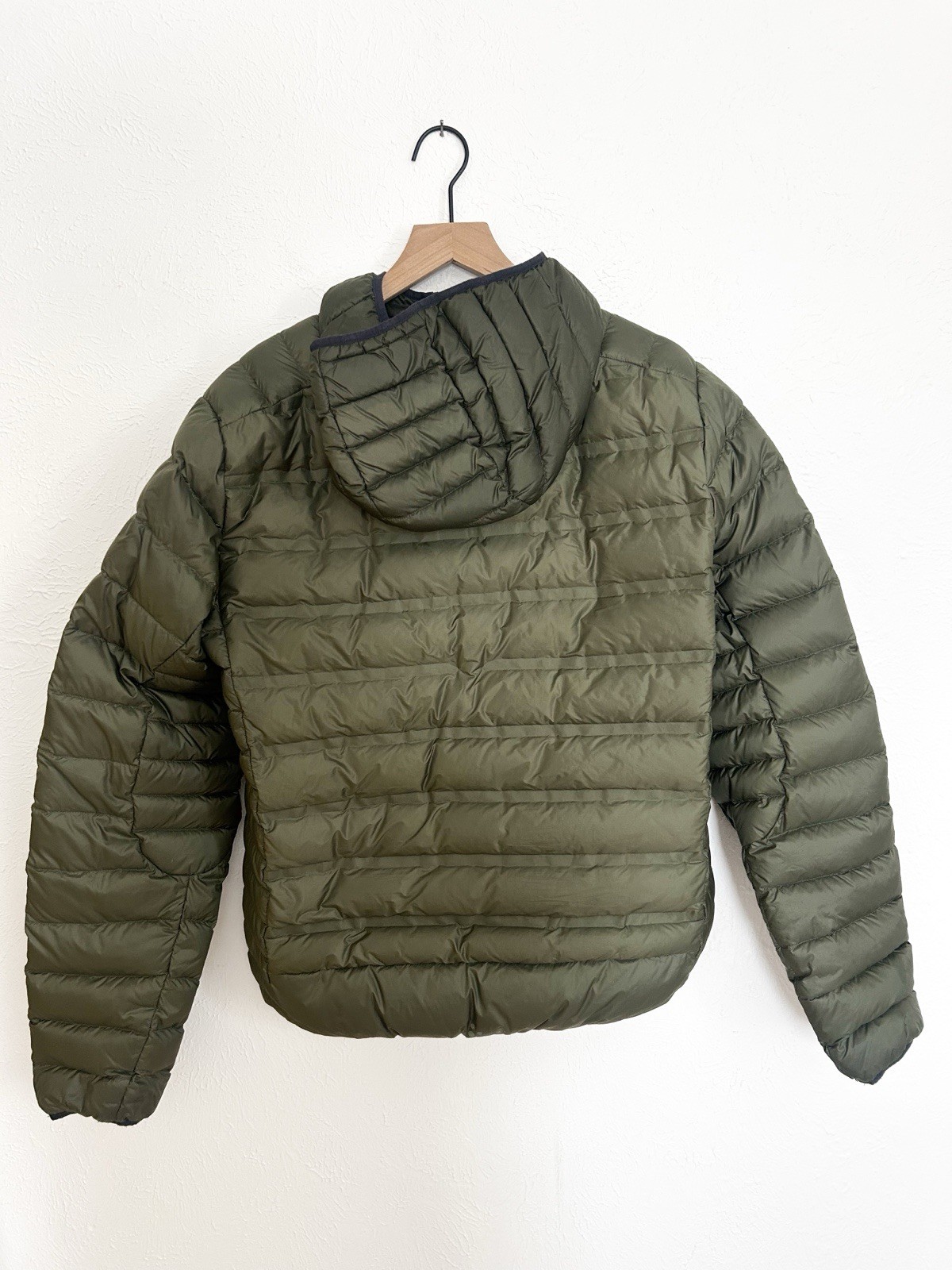 Craft Green Light Down Jacket Zip Front Down Fill… - image 2