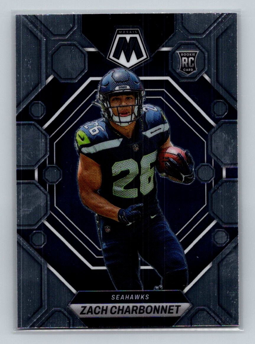 Zach Charbonnet 2023 Panini Mosaic #379 RC