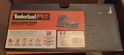 Men's Timberland PRO Keele Ridge Steel Toe Waterproof Work Boot 8.5W NEW