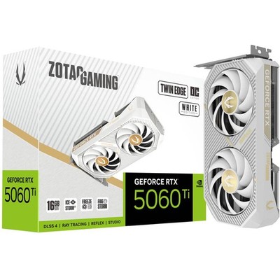 ZOTAC GeForce RTX 5060 Ti Twin Edge OC 16GB White Edition, Grafikkarte