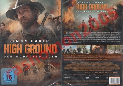 DVD HIGH GROUND DER KOPFGELDJÄGER (2020) Simon Baker Caren Pistorius Neu+OVP