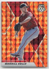 2021 Panini Mosaic #24 Merrill Kelly Reactive Orange